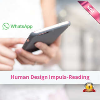 Hand mit Handy und WhatsApp Symbol
