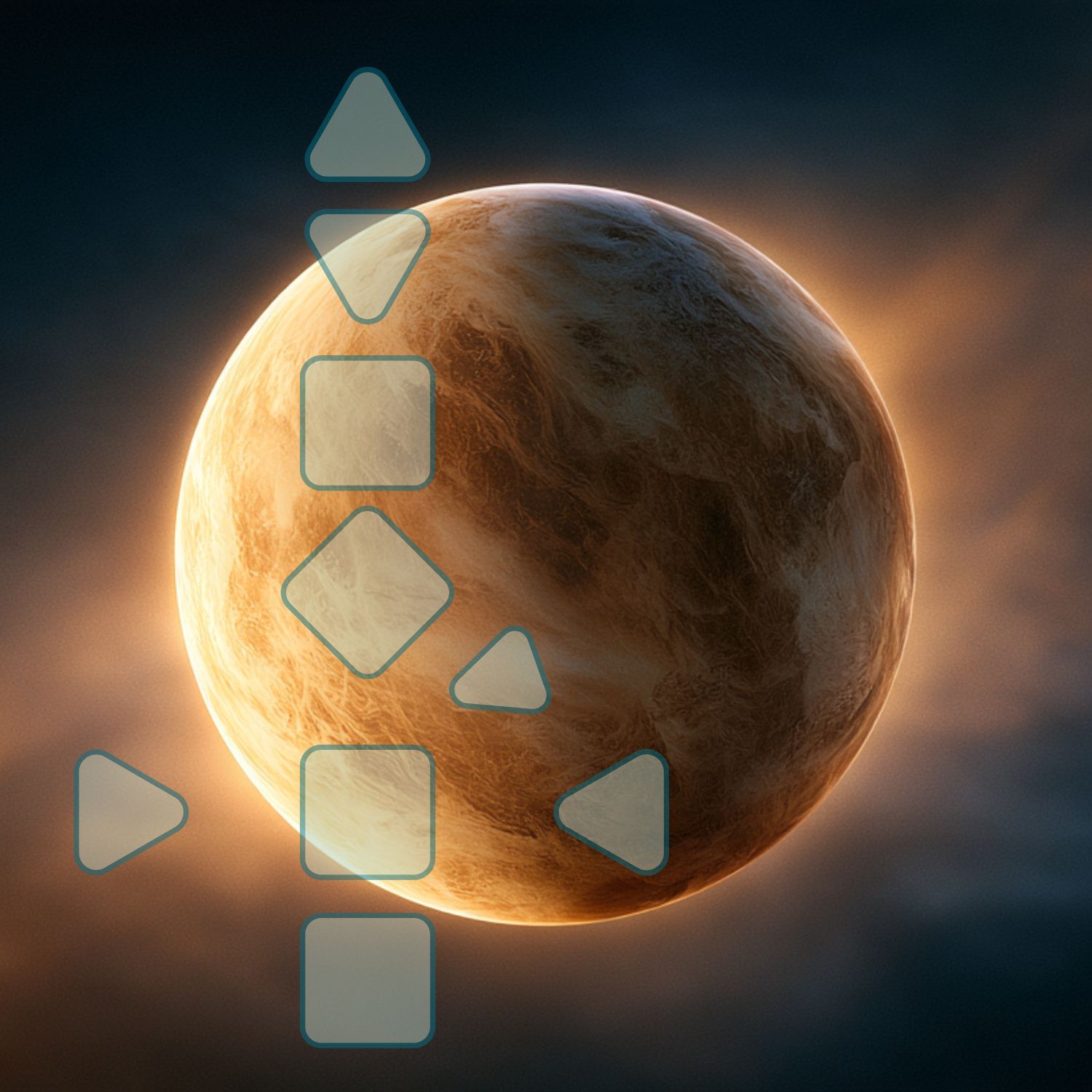 Bild des Planeten Venus